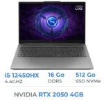 LOQ 15IAX9E i5-12450HX/16GB DDR5/512GB SSD/RTX 2050 4GB/15.6" 144Hz